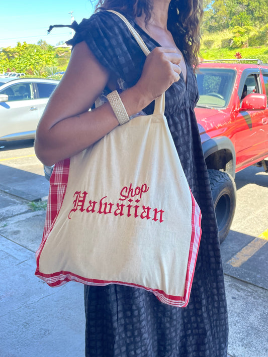 Shop Hawaiian Palaka Tote