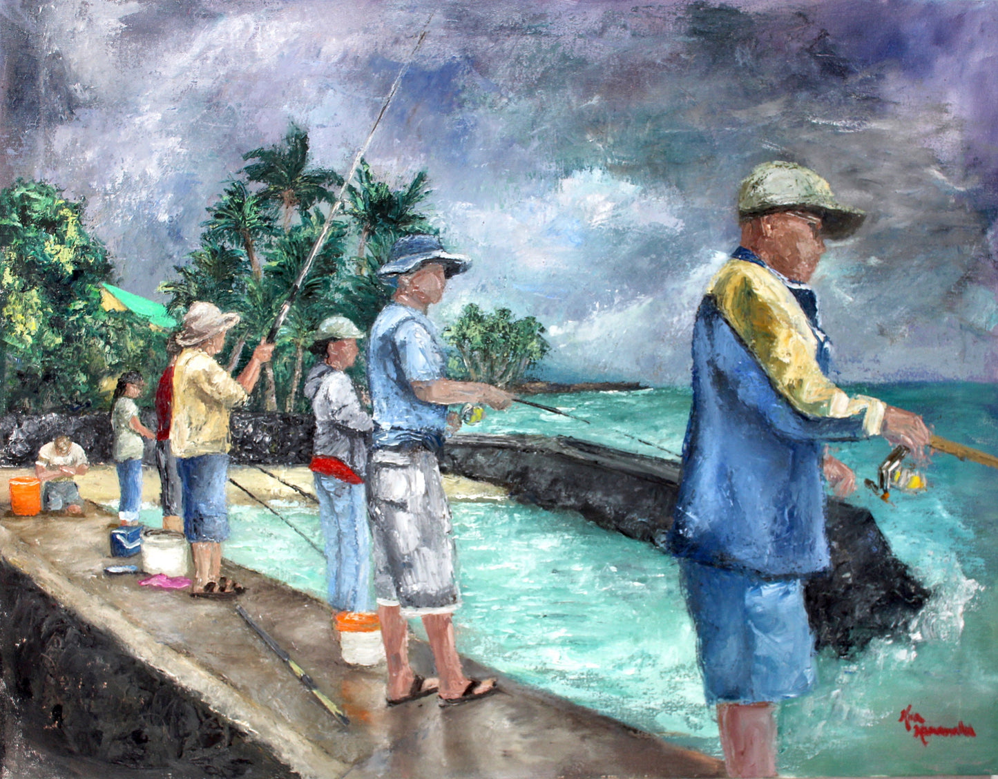 Fishermen- Art print